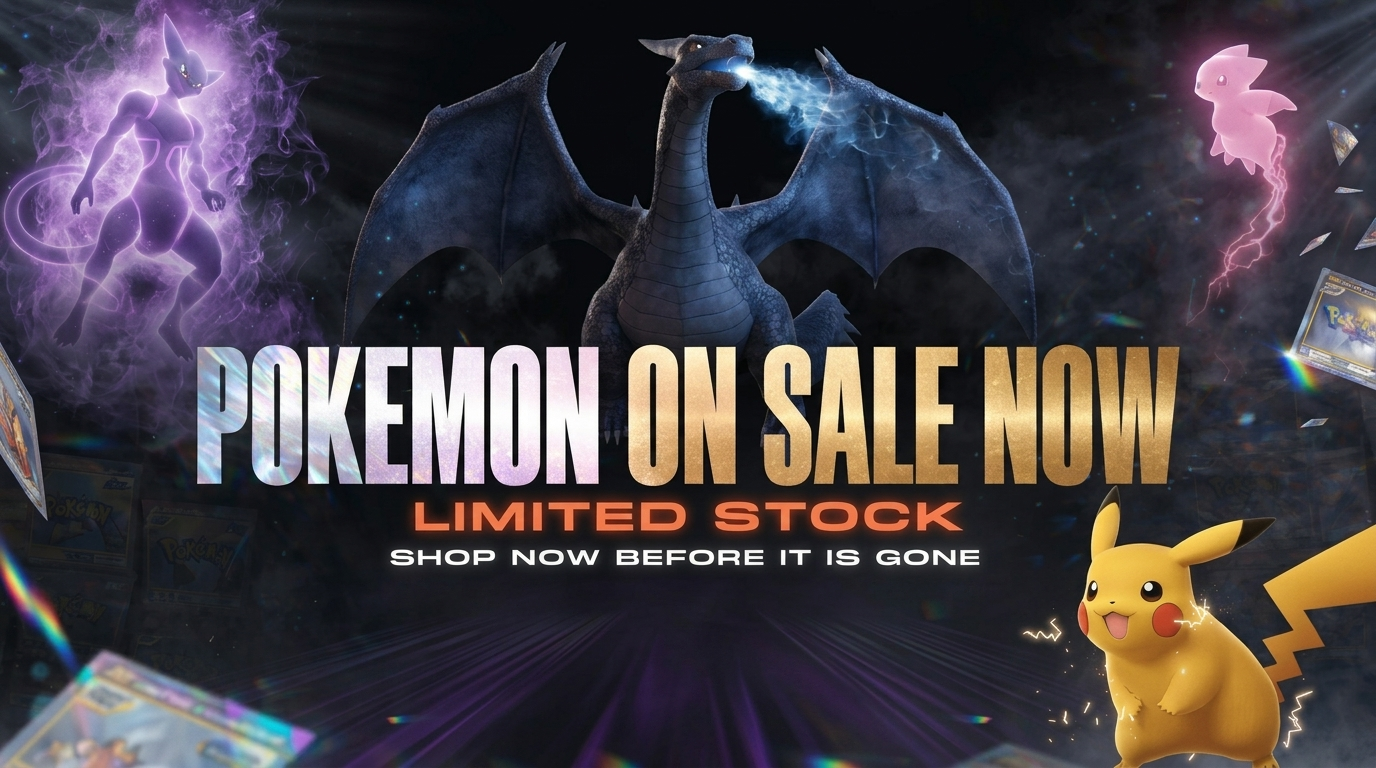 Pokémon On Sale Now — Limited Stock